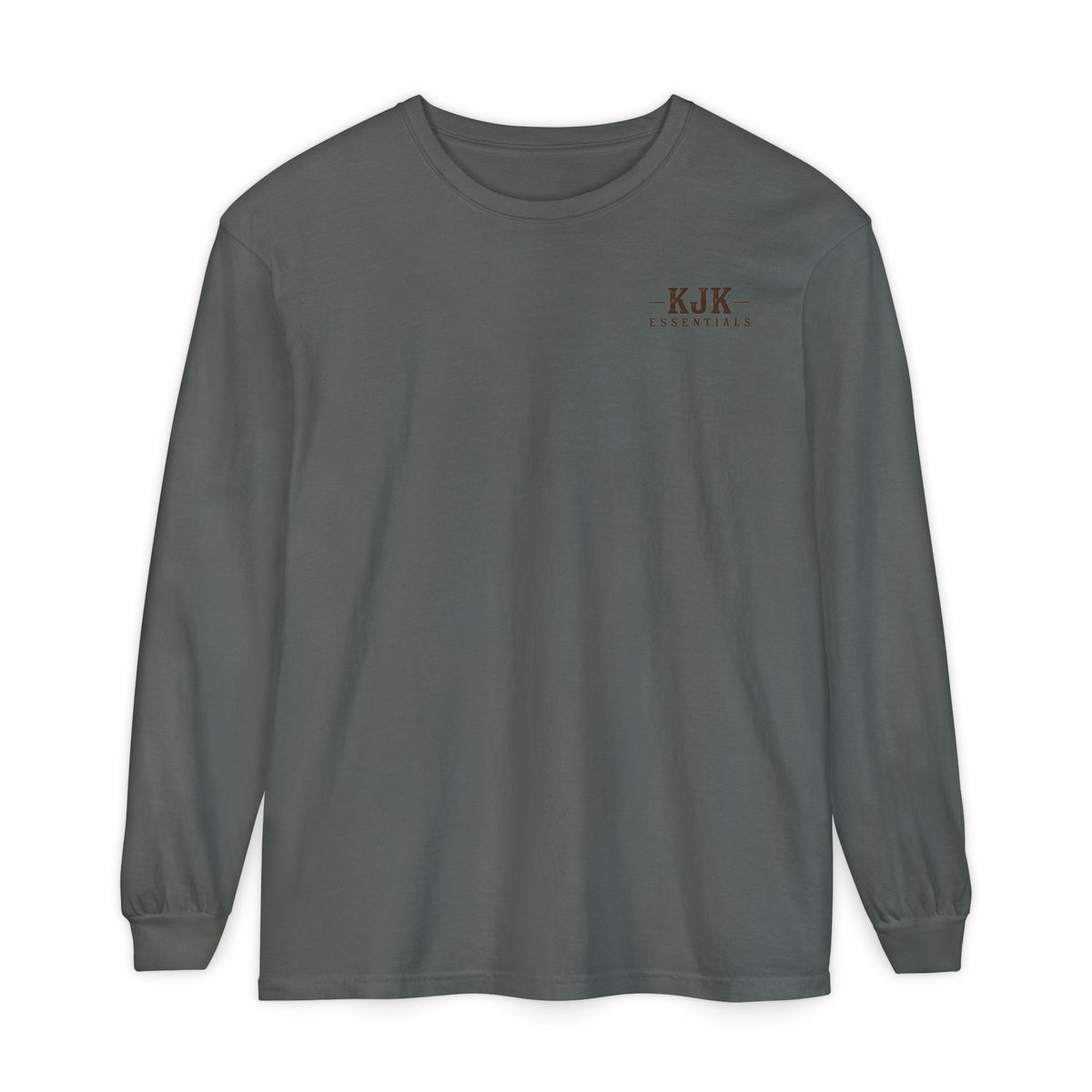 Santa Needs a Break | Western Santa & Longhorn Christmas Long Sleeve Tee for Dad