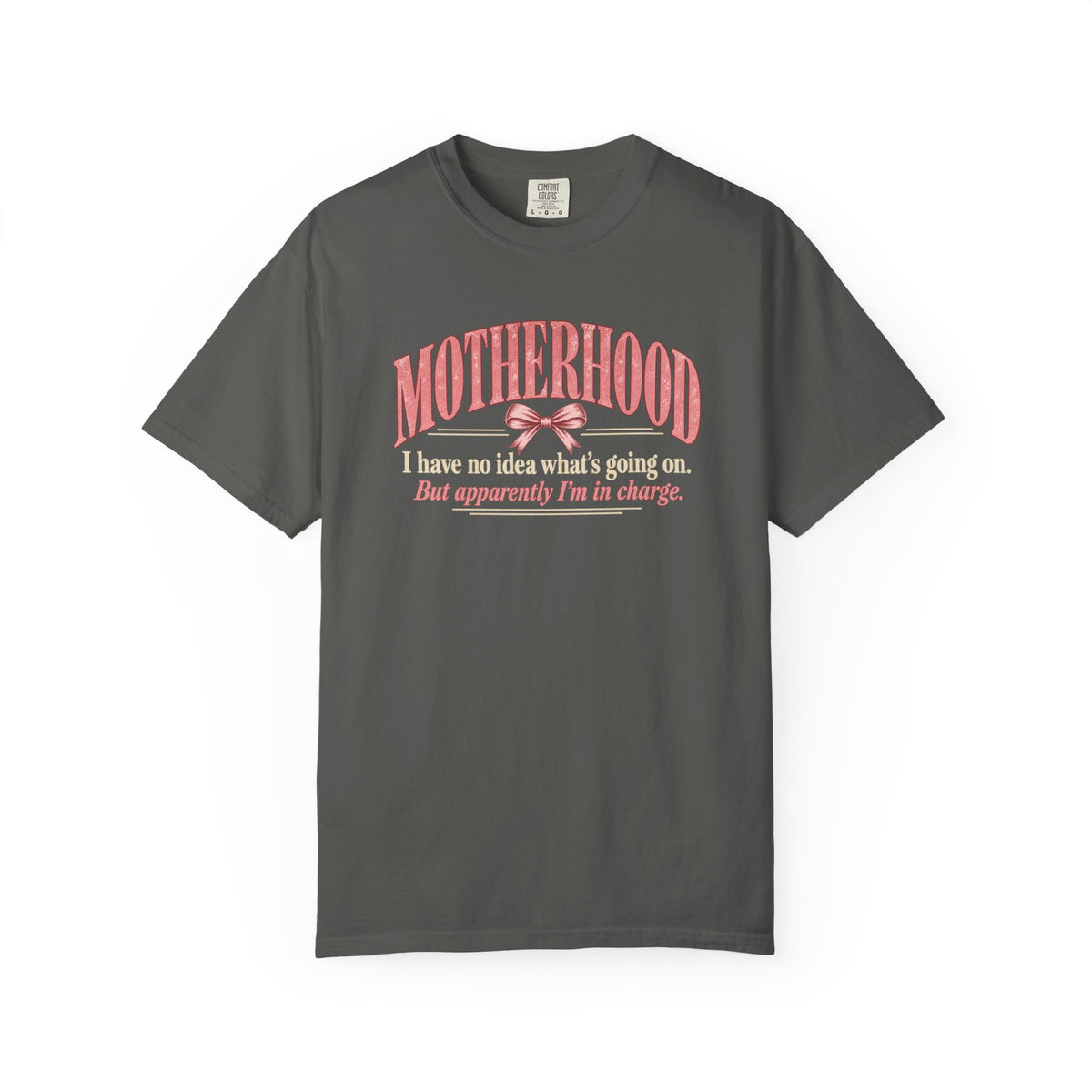 Motherhood T-Shirt | Funny Mom Comfort Colors Tee | Vintage Mom Shirt