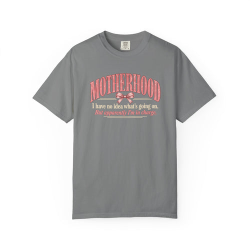 Motherhood T-Shirt | Funny Mom Comfort Colors Tee | Vintage Mom Shirt
