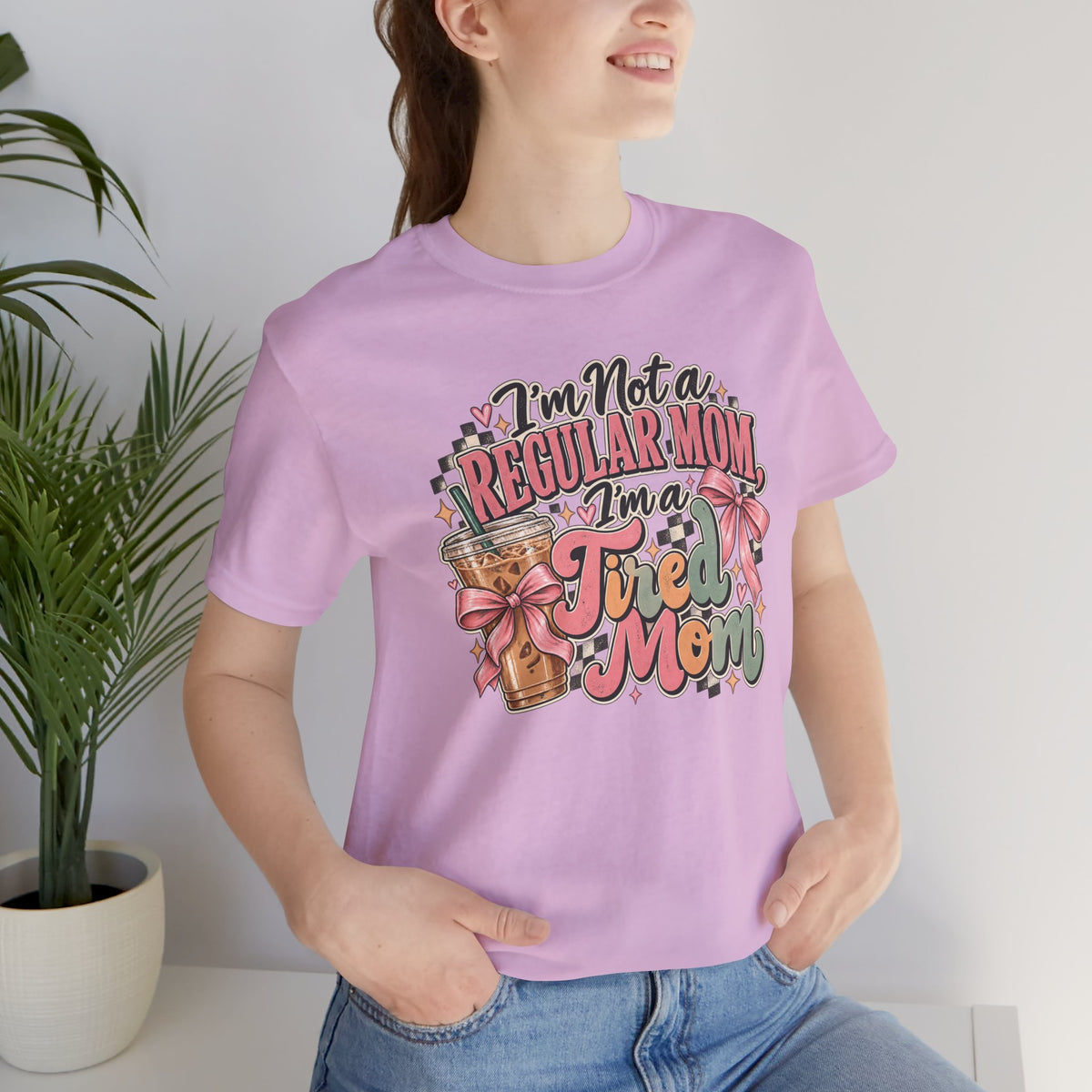 I'm Not a Regular Mom, I'm a Tired Mom T-Shirt | Funny Mom Graphic Tee