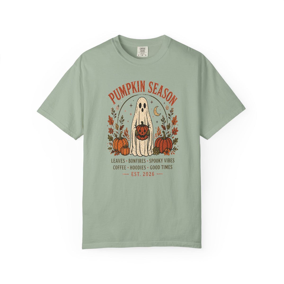Pumpkin Season Vintage Halloween Tee/ Comfort Colors Fall Graphic Shirt