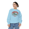 Christmas Magic Department Sweatshirt | Comfort Colors Christmas Crewneck | Mom Christmas Sweatshirt