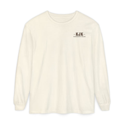 Everybody's Merry But My Wallet | Western Santa Christmas Long Sleeve Tee for Dad