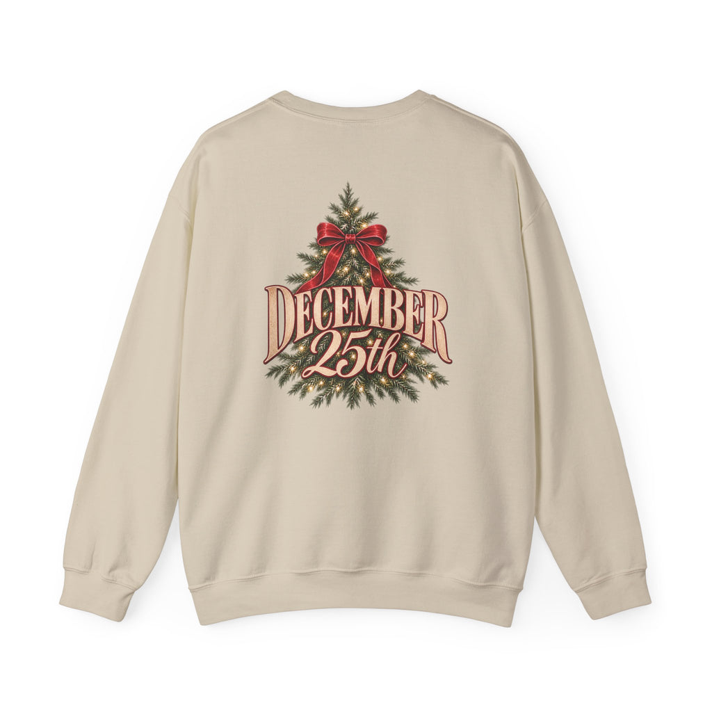 Western Christmas Sweatshirt | December 25th Cowboy Boots Crewneck