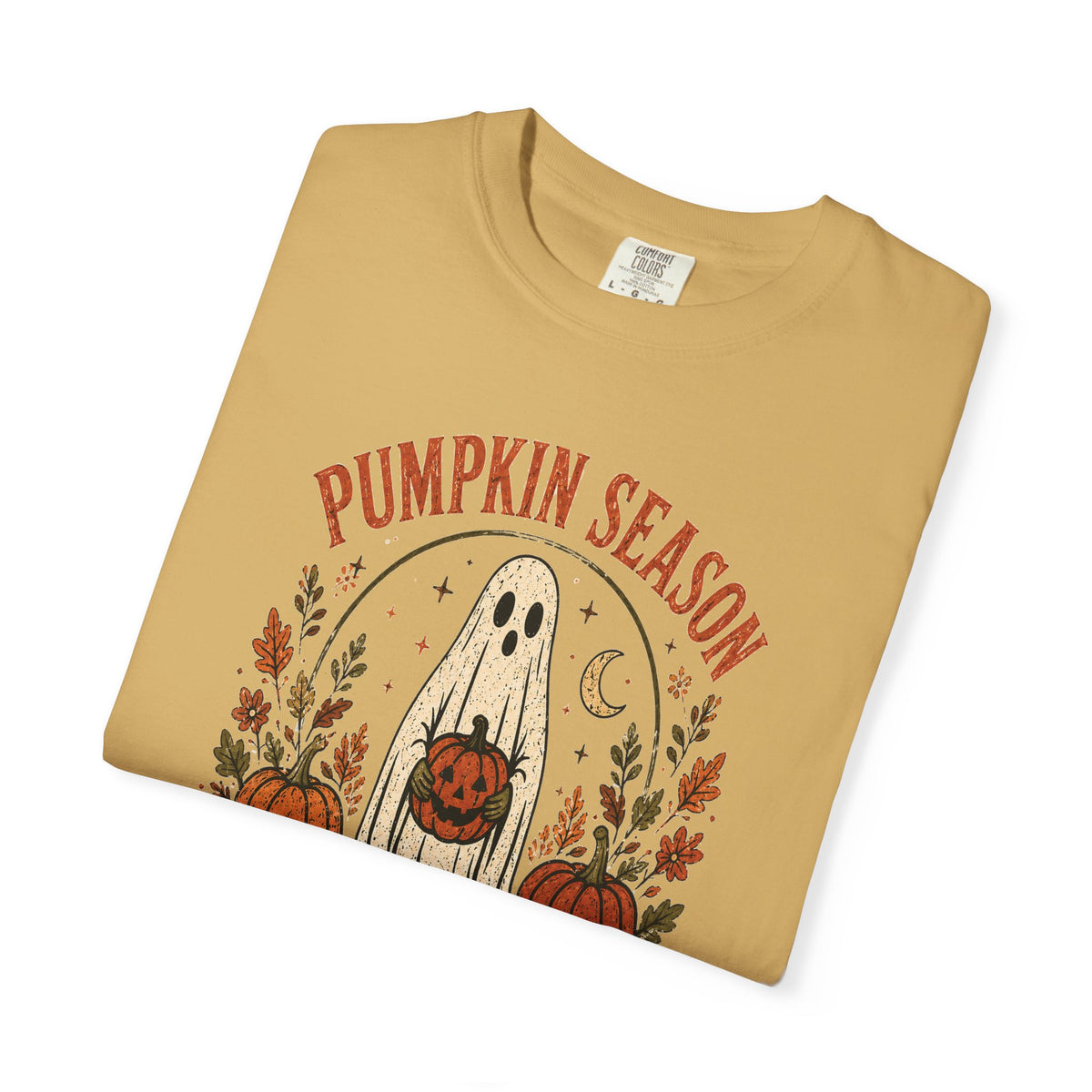 Pumpkin Season Vintage Halloween Tee/ Comfort Colors Fall Graphic Shirt